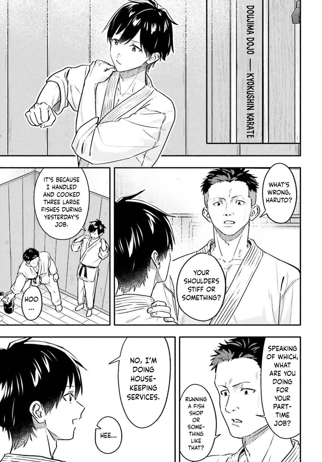 Kaji Daikou no Arubaito wo Hajimetara Gakuen Ichi no Bishoujo no Kazoku ni Kiniirarechaimashita. Chapter 12 - Page 12