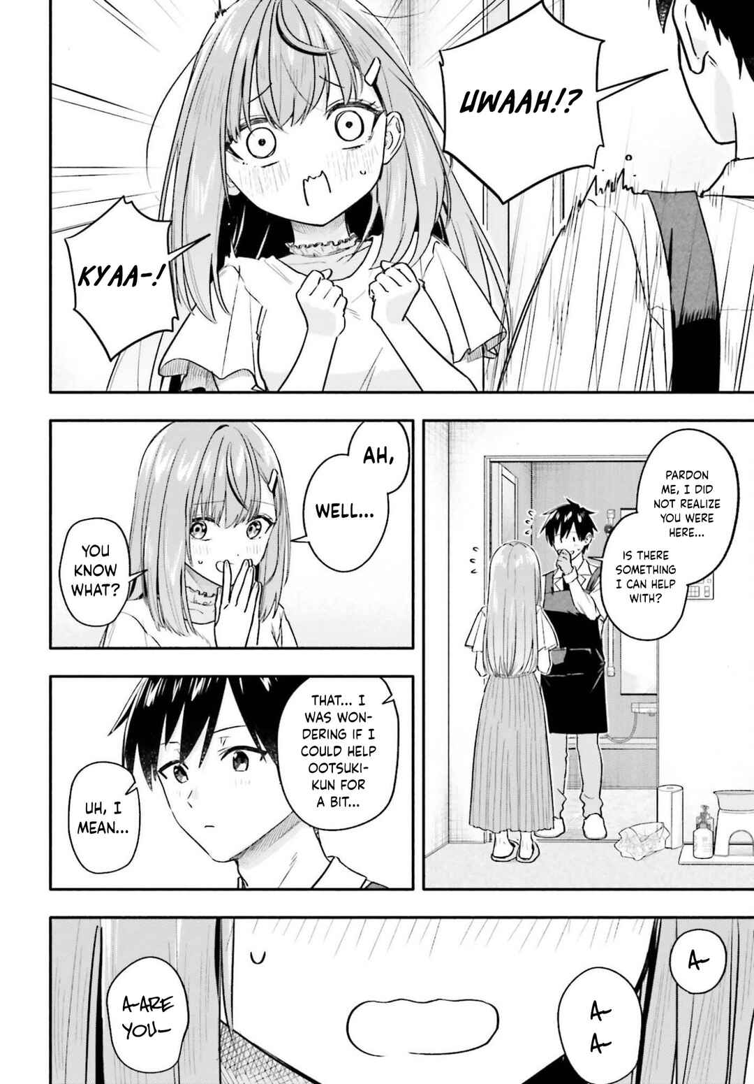 Kaji Daikou no Arubaito wo Hajimetara Gakuen Ichi no Bishoujo no Kazoku ni Kiniirarechaimashita. Chapter 12 - Page 21