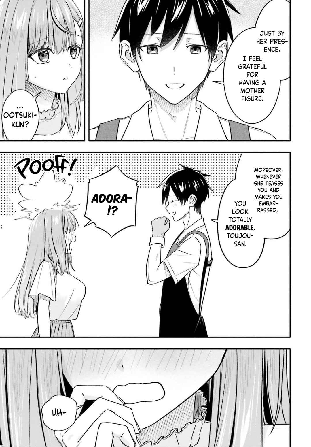 Kaji Daikou no Arubaito wo Hajimetara Gakuen Ichi no Bishoujo no Kazoku ni Kiniirarechaimashita. Chapter 12 - Page 26