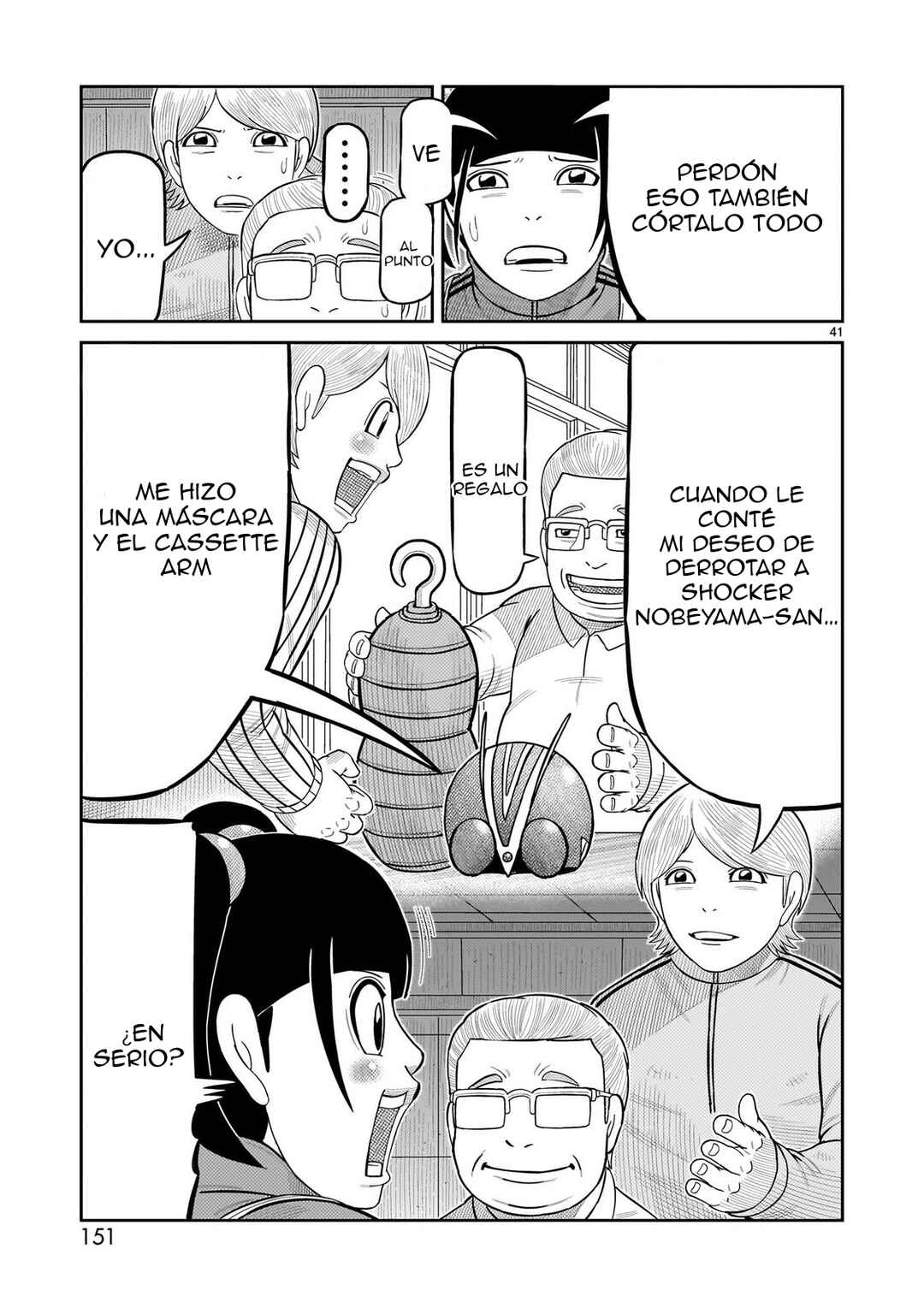 Toujima Tanzaburou wa Kamen Rider ni Naritai Chapter 63 - Page 36