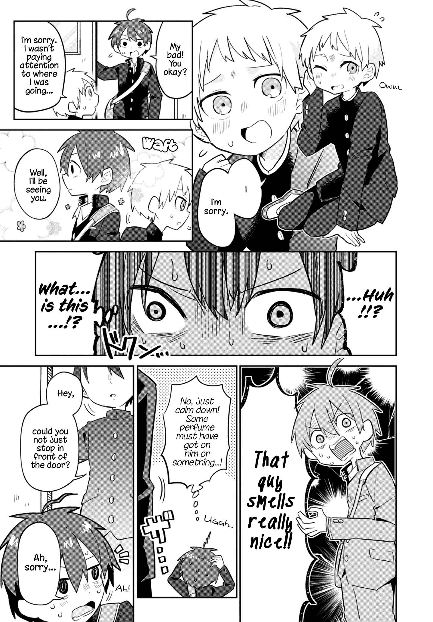 Puberty, an All Boys School!? and Nakano-kun Chapter 1 - Page 3