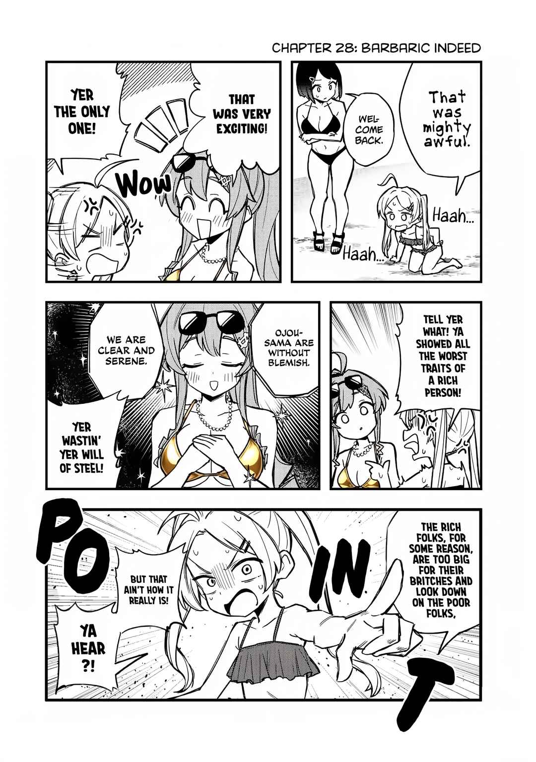 Bakushin Ojou-sama Dou! Chapter 28 - Page 1