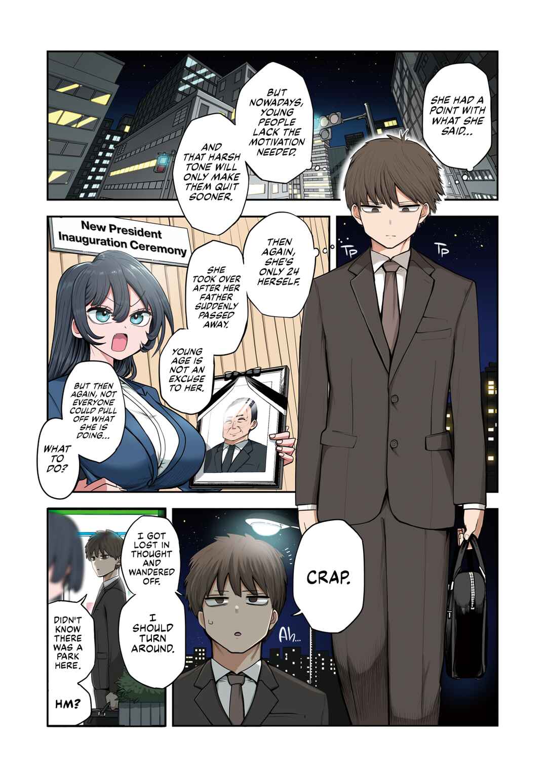 Shachou to Sake to Hoshi Chapter 1 - Page 7