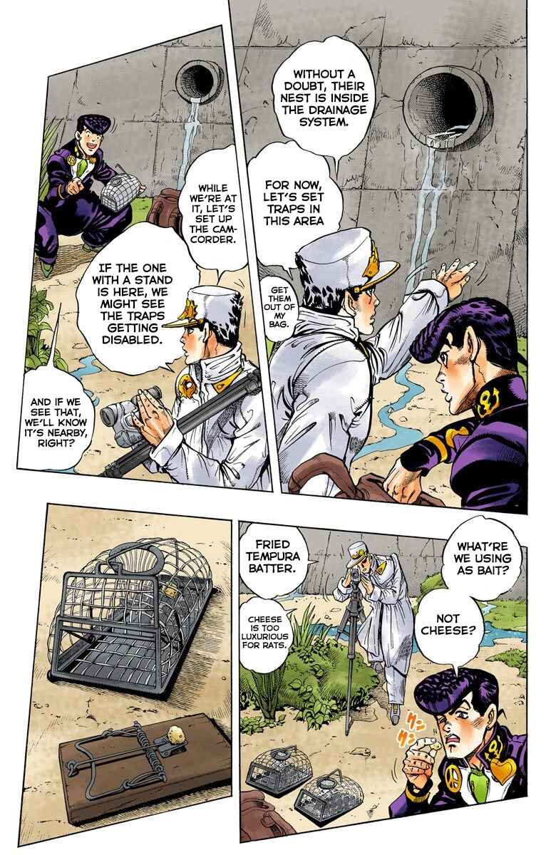 JoJo no Kimyou na Bouken: Part 4 - Diamond wa Kudakenai Color-ban Chapter 60 - Page 14