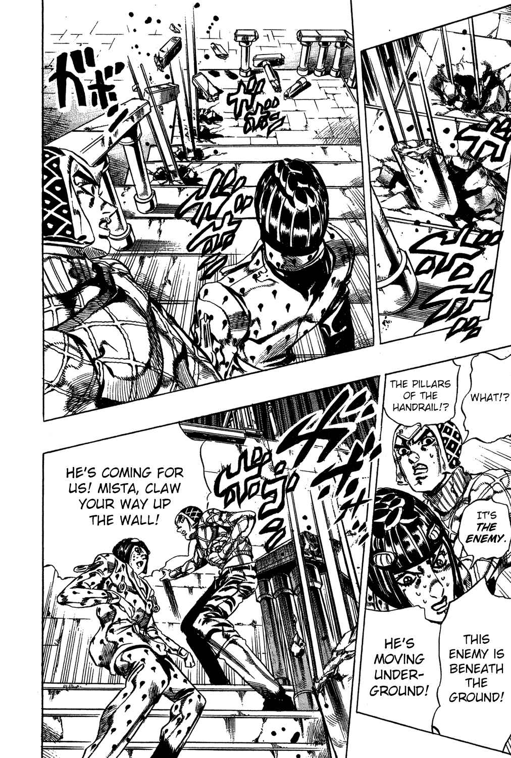 JoJo no Kimyou na Bouken: Part 5 - Ougon no Kaze Chapter 116 - Page 14