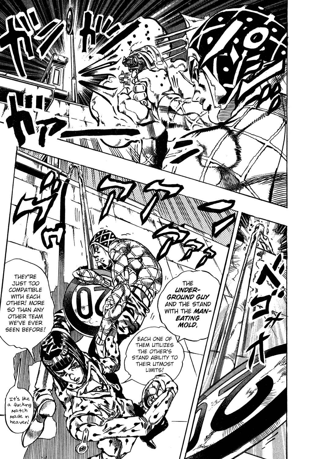 JoJo no Kimyou na Bouken: Part 5 - Ougon no Kaze Chapter 116 - Page 19
