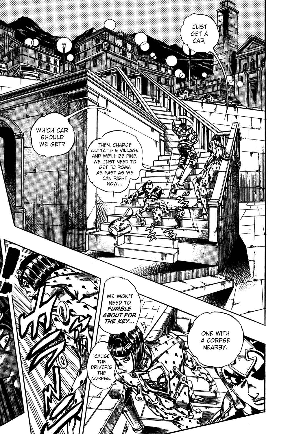 JoJo no Kimyou na Bouken: Part 5 - Ougon no Kaze Chapter 116 - Page 4