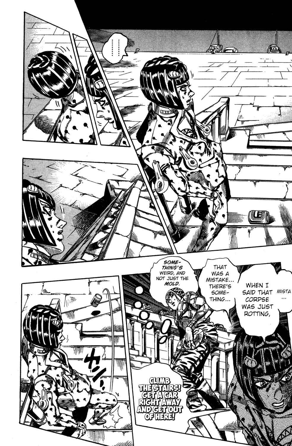 JoJo no Kimyou na Bouken: Part 5 - Ougon no Kaze Chapter 116 - Page 7