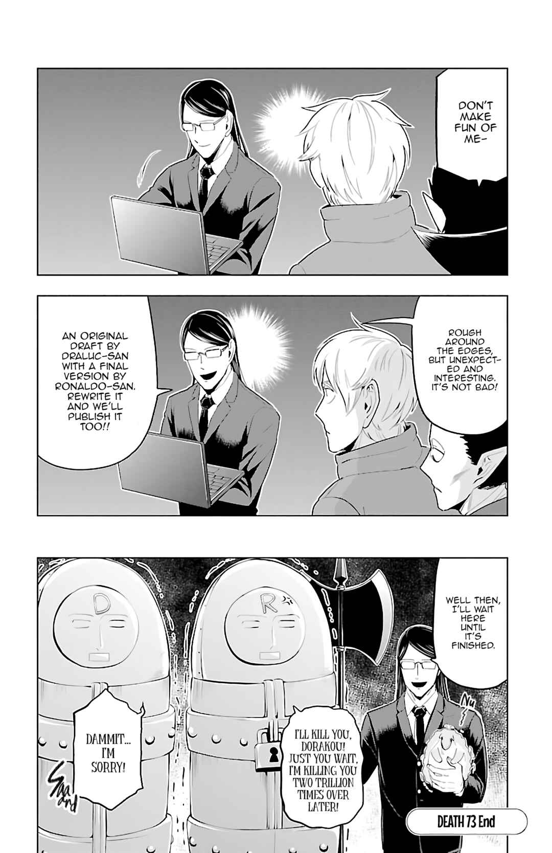 Kyuuketsuki Sugu Shinu Chapter 73 - Page 14