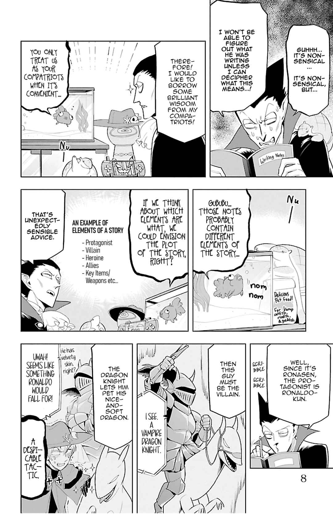 Kyuuketsuki Sugu Shinu Chapter 73 - Page 8