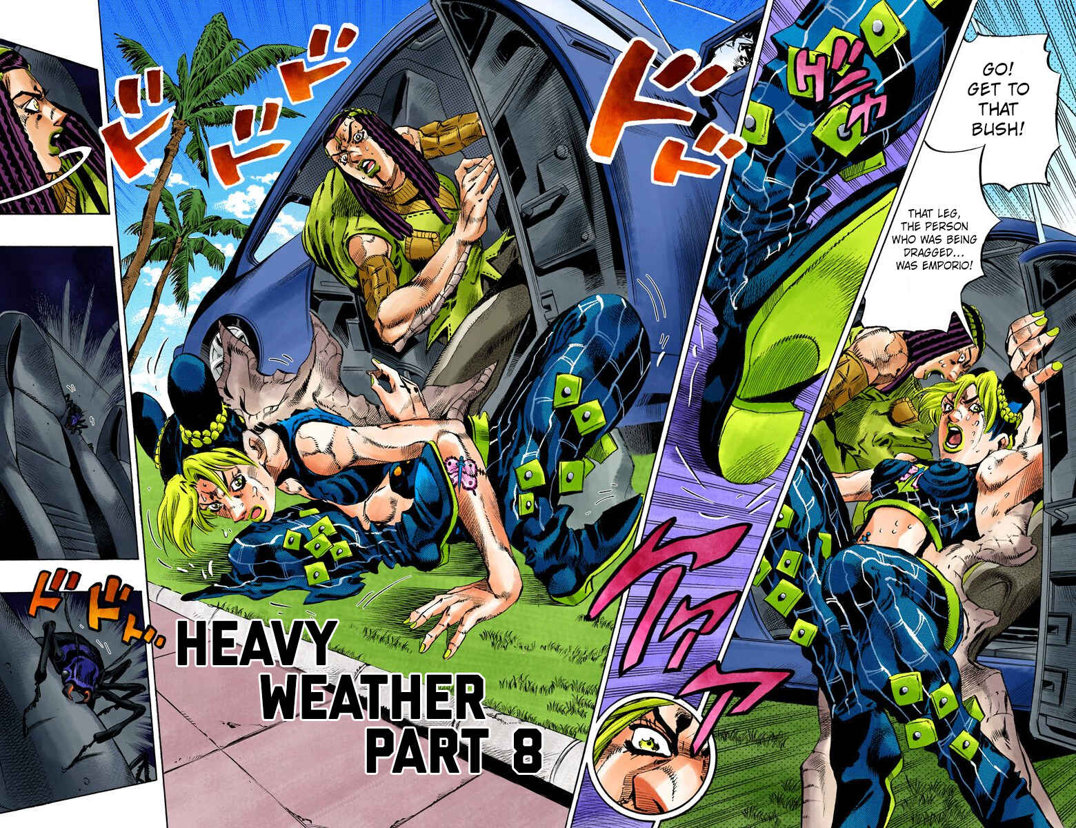 JoJo no Kimyou na Bouken: Part 6 - Stone Ocean Color-ban Chapter 132 - Page 2