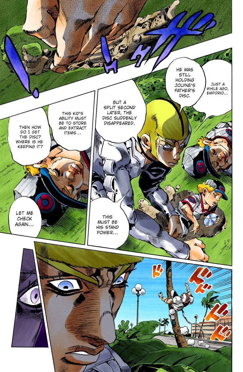 JoJo no Kimyou na Bouken: Part 6 - Stone Ocean Color-ban Chapter 132 - Page 8