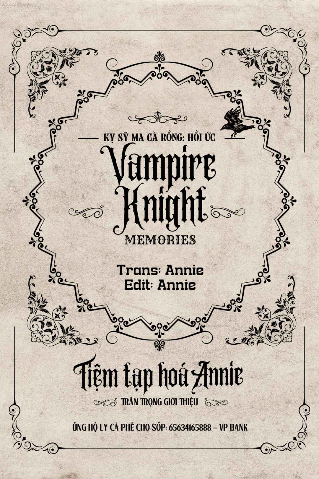 Vampire Knight Memories Chapter 3 - Page 1
