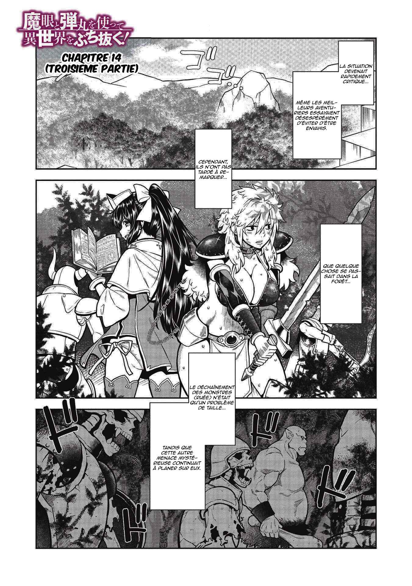 Magan to Dangan wo Tsukatte Isekai wo Buchinuku! Chapter 14.3 - Page 2