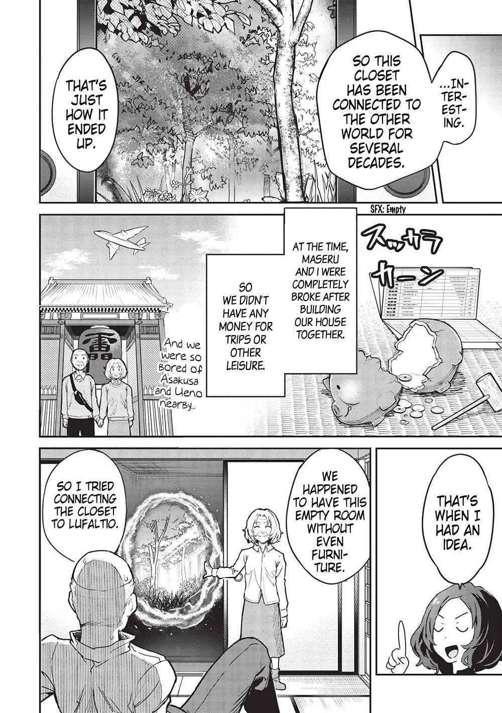 Itsudemo Jitaku ni Kaereru Ore wa, Isekai de Gyoushounin wo Hajimemashita Chapter 38 - Page 9