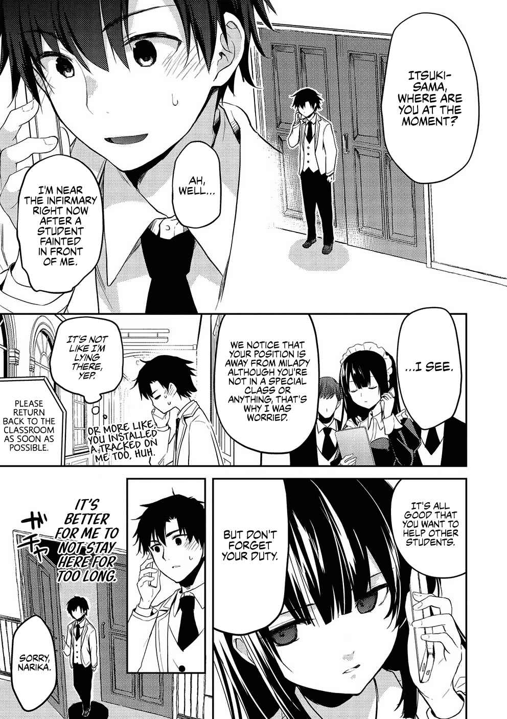 Saijo no Osewa - Takane no Hana-darake na Meimonkou de, Gakuin Ichi no Ojousama (Seikatsu Nouryoku Kaimu) wo Kagenagara Osewa Suru koto ni narimashita Chapter 7 - Page 31