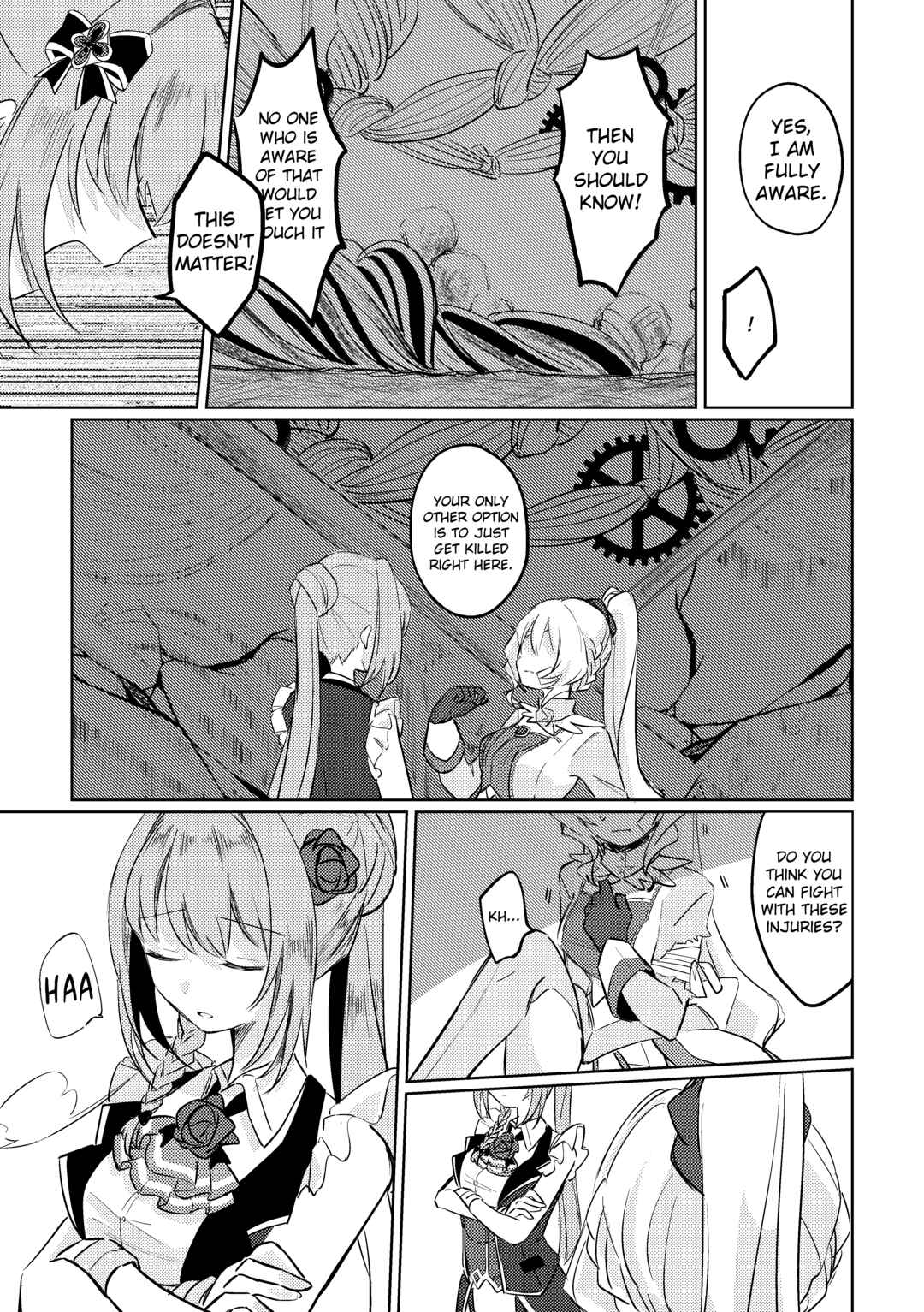 Magia Record: Mahou Shoujo Madoka★Magica Side Story - MomoMita web version (Doujinshi) Chapter 7 - Page 8