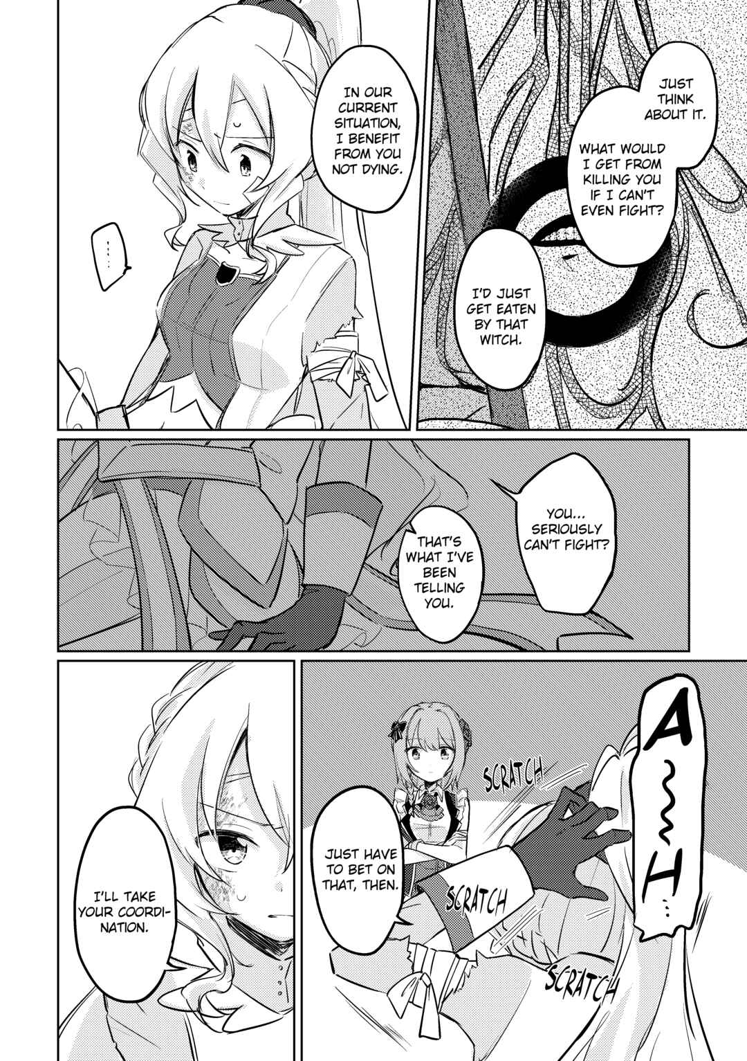 Magia Record: Mahou Shoujo Madoka★Magica Side Story - MomoMita web version (Doujinshi) Chapter 7 - Page 9