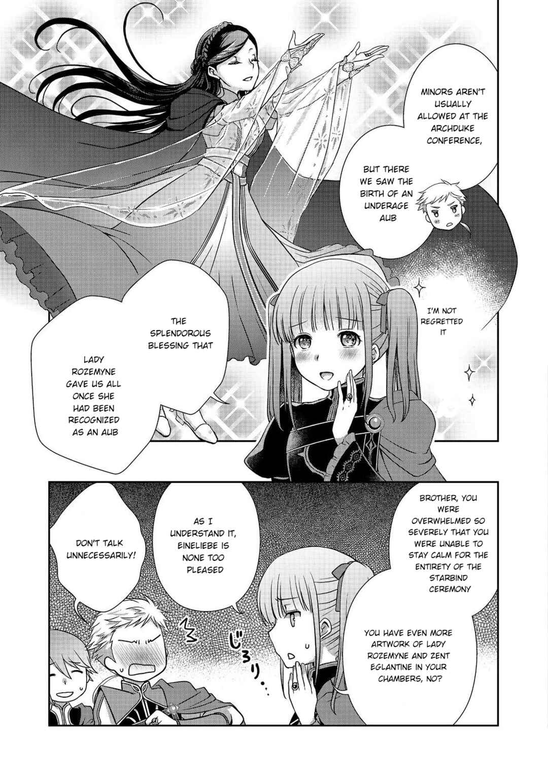 Honzuki no Gekokujou: Hannerōre no Kizoku-in Gonensei Ichi - Koishite Mitai O'hime-sama Chapter 1 - Page 13