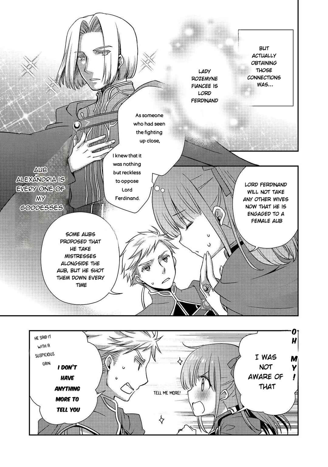 Honzuki no Gekokujou: Hannerōre no Kizoku-in Gonensei Ichi - Koishite Mitai O'hime-sama Chapter 1 - Page 15