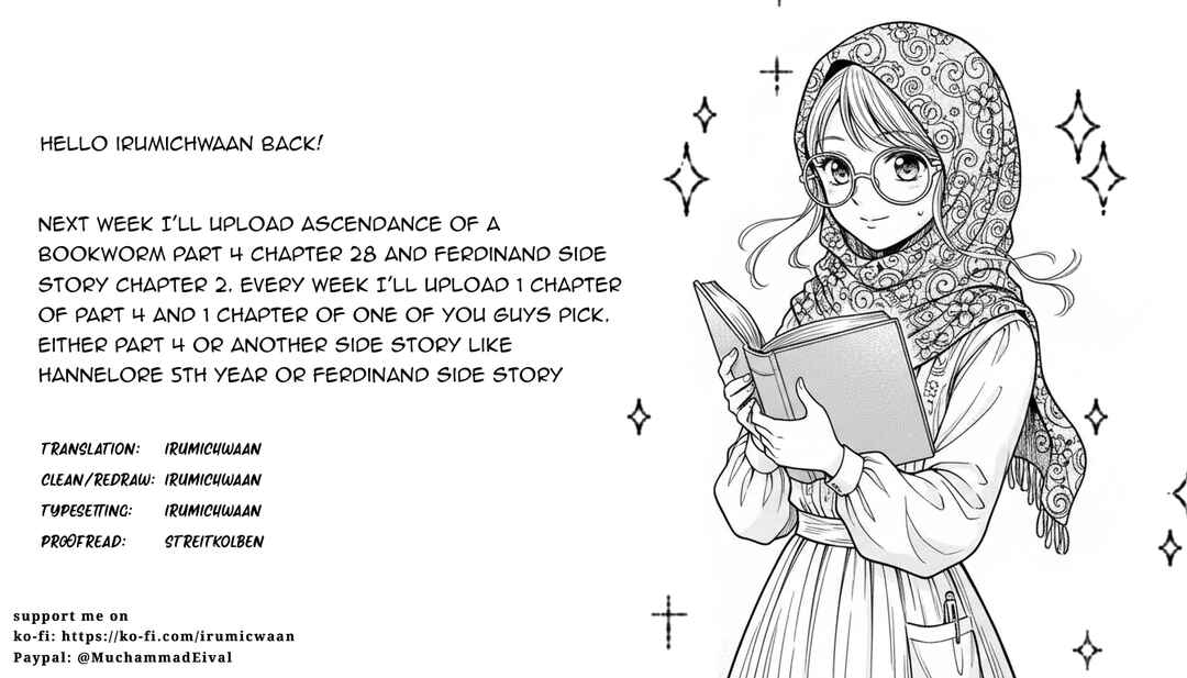 Honzuki no Gekokujou: Hannerōre no Kizoku-in Gonensei Ichi - Koishite Mitai O'hime-sama Chapter 1 - Page 29