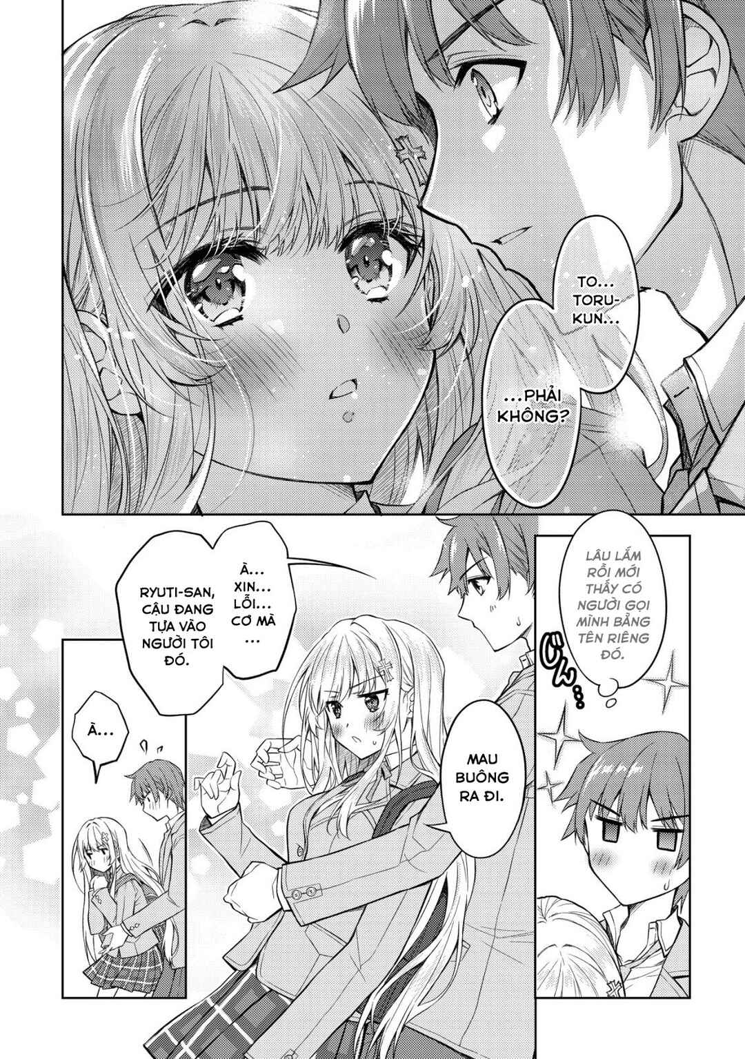 Tsundere Hokuou Bishoujo no Classmate ga, Kon'yakusha ni natta Totan ni Dere Ippentou ni Natteshimatta Ken ni tsuite Chapter 1 - Page 10