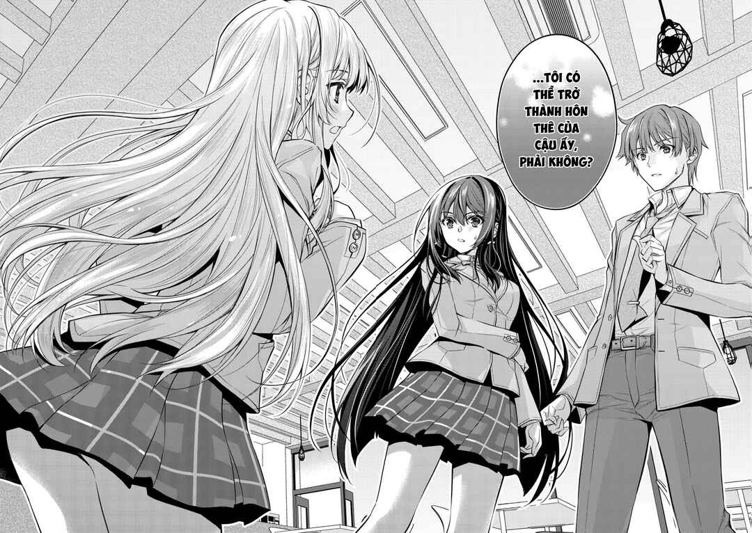 Tsundere Hokuou Bishoujo no Classmate ga, Kon'yakusha ni natta Totan ni Dere Ippentou ni Natteshimatta Ken ni tsuite Chapter 1 - Page 46