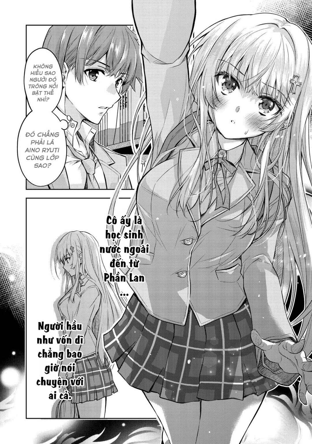 Tsundere Hokuou Bishoujo no Classmate ga, Kon'yakusha ni natta Totan ni Dere Ippentou ni Natteshimatta Ken ni tsuite Chapter 1 - Page 6