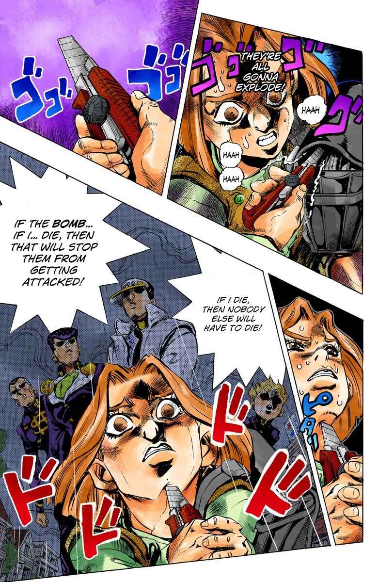 JoJo no Kimyou na Bouken: Part 4 - Diamond wa Kudakenai Color-ban Chapter 158 - Page 8