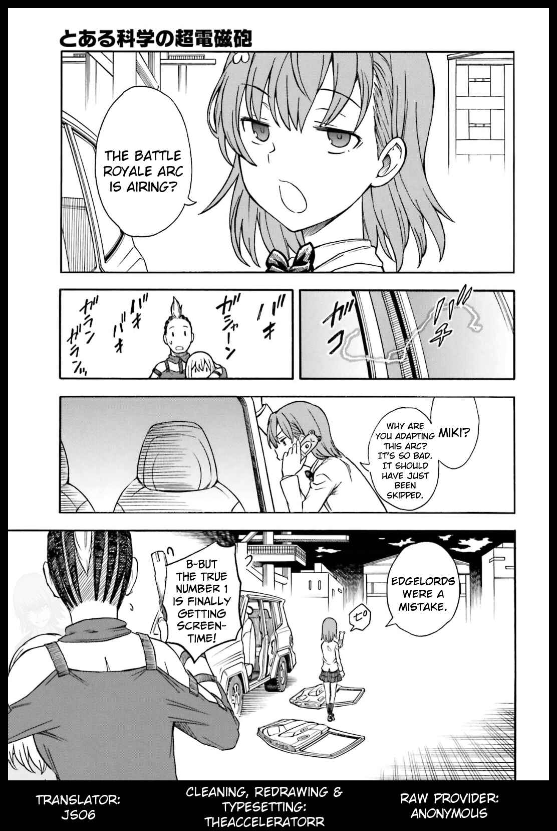 Toaru Majutsu no Index Gaiden: Toaru Kagaku no Railgun Chapter 109 - Page 19