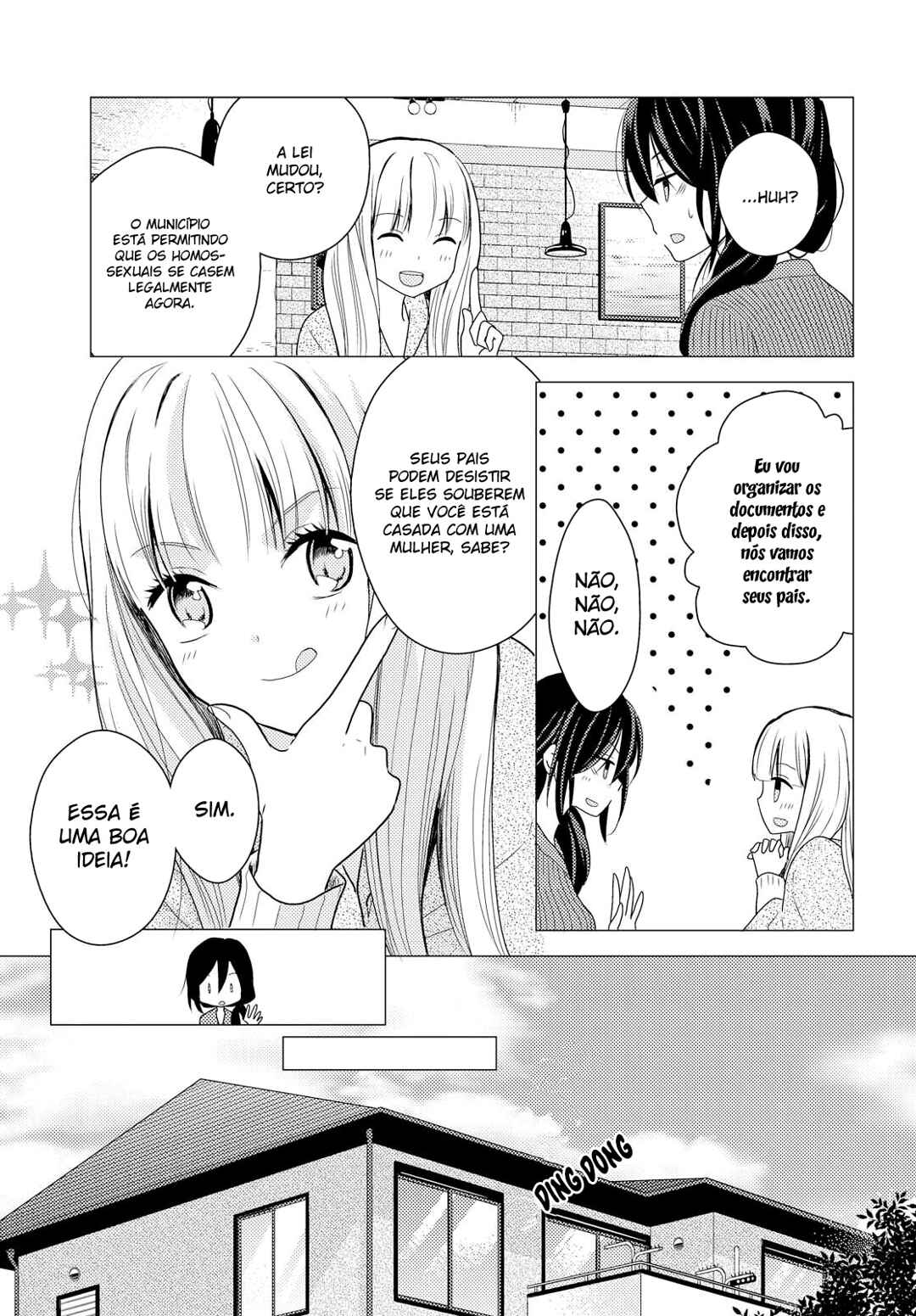 Oya ga Urusai node Kouhai (♀) to Gisou Kekkon Shitemita Chapter 1 - Page 8