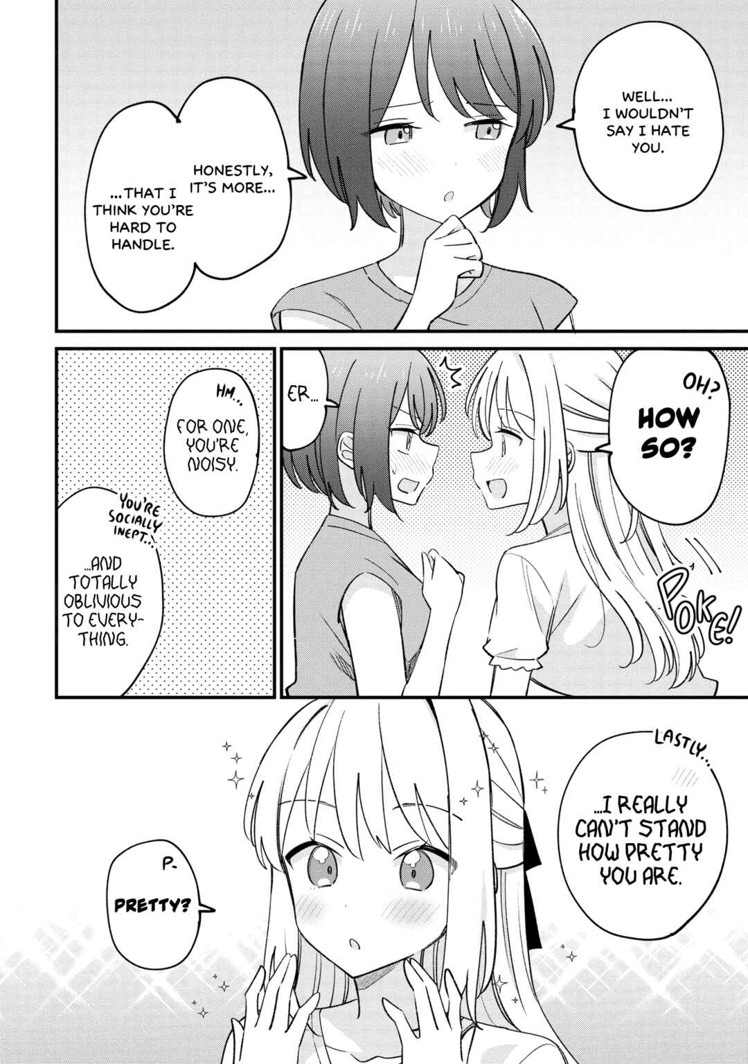 Kao dake yoi Classmate ga, Yatara to Guigui Kuru Yuri no Hanashi. Chapter 3 - Page 10