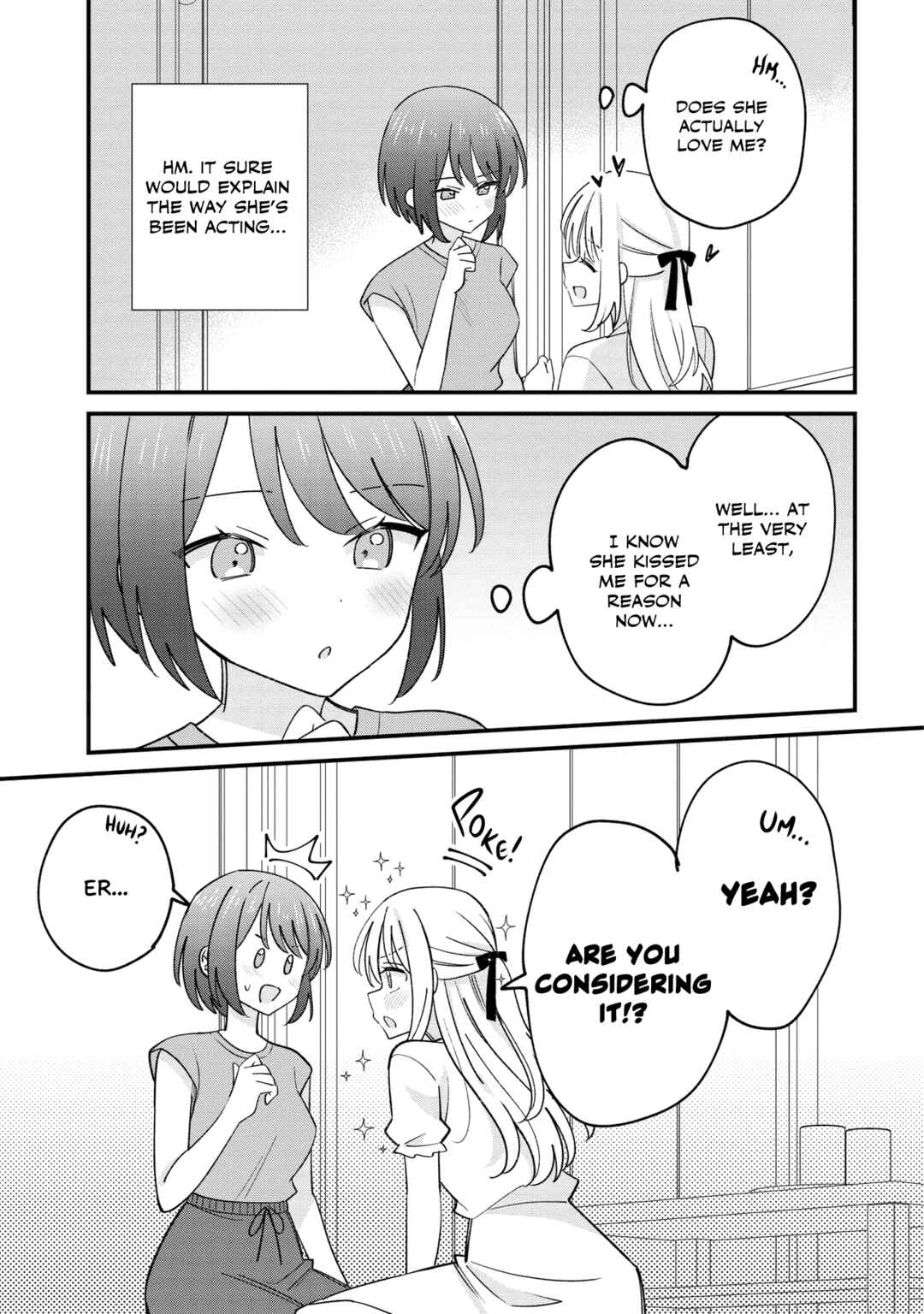 Kao dake yoi Classmate ga, Yatara to Guigui Kuru Yuri no Hanashi. Chapter 3 - Page 7