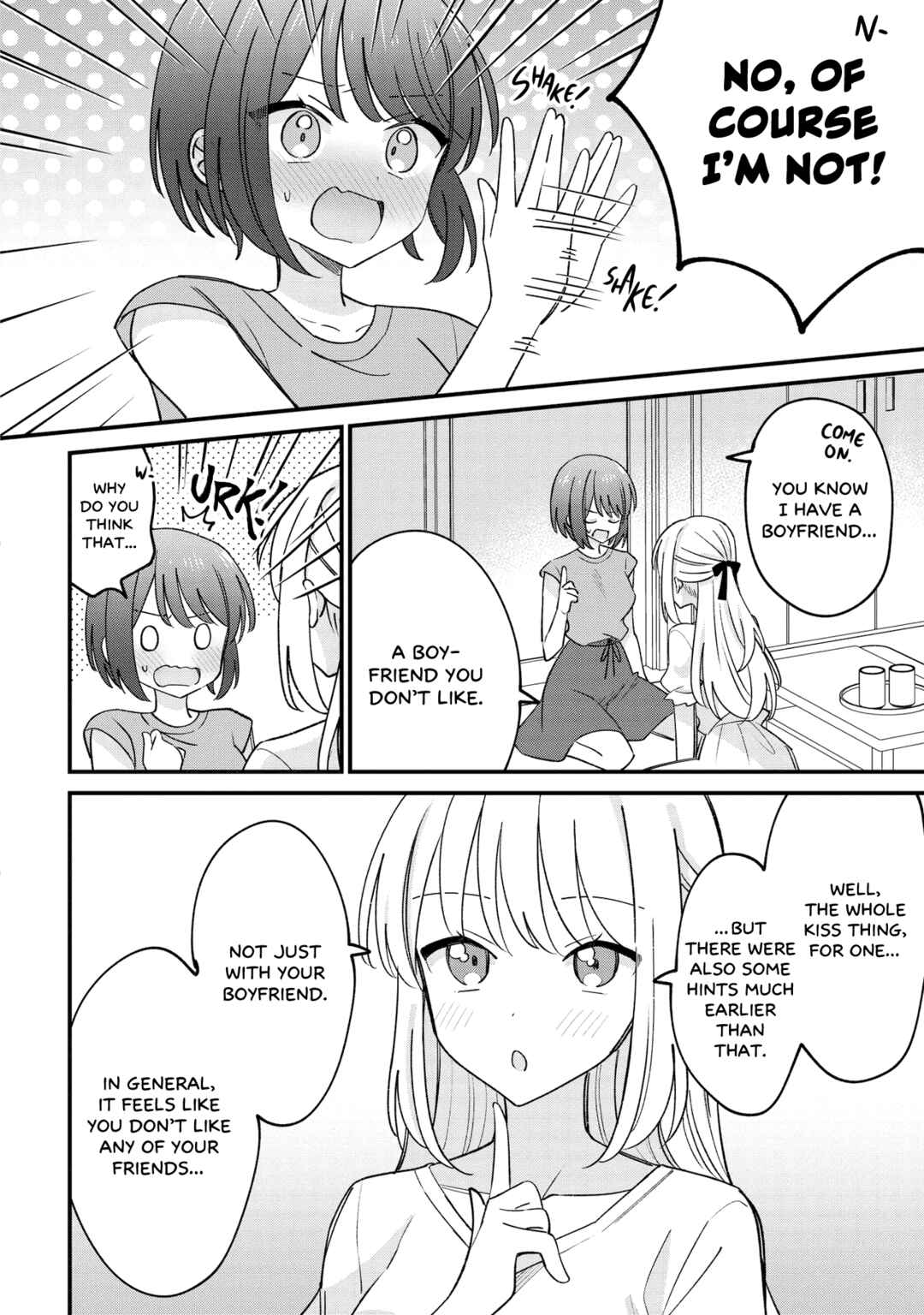 Kao dake yoi Classmate ga, Yatara to Guigui Kuru Yuri no Hanashi. Chapter 3 - Page 8