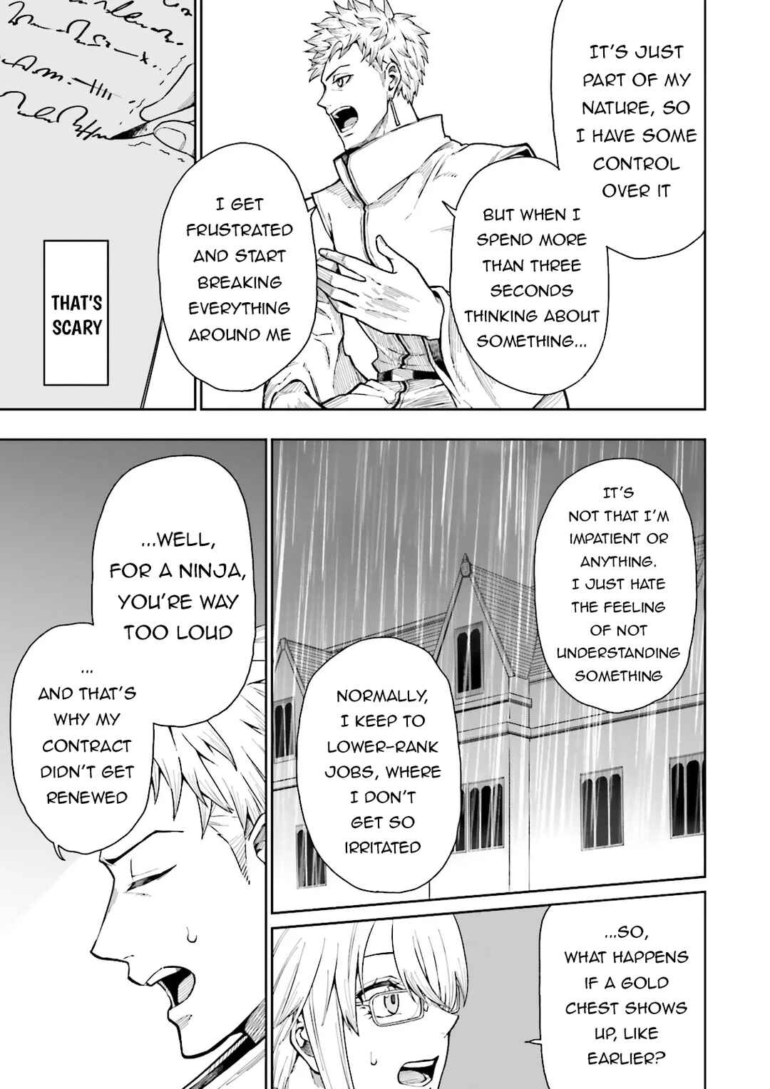Job ga Ninja no Kuse ni Yakamashi Sugiru daro Chapter 3 - Page 12