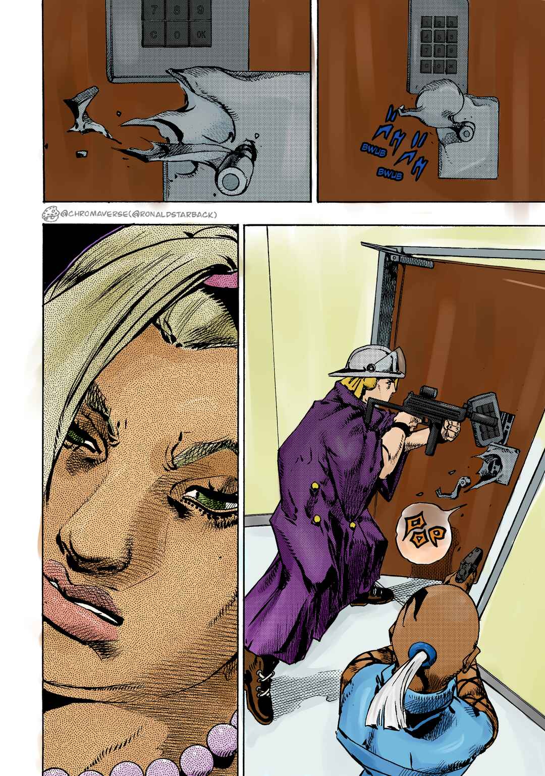 JoJo's Bizarre Adventure Part 9 - The JOJOLands (Fan-Colored) Chapter 25 - Page 13