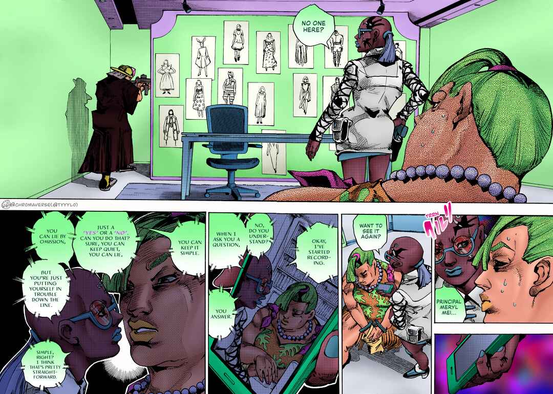 JoJo's Bizarre Adventure Part 9 - The JOJOLands (Fan-Colored) Chapter 25 - Page 15