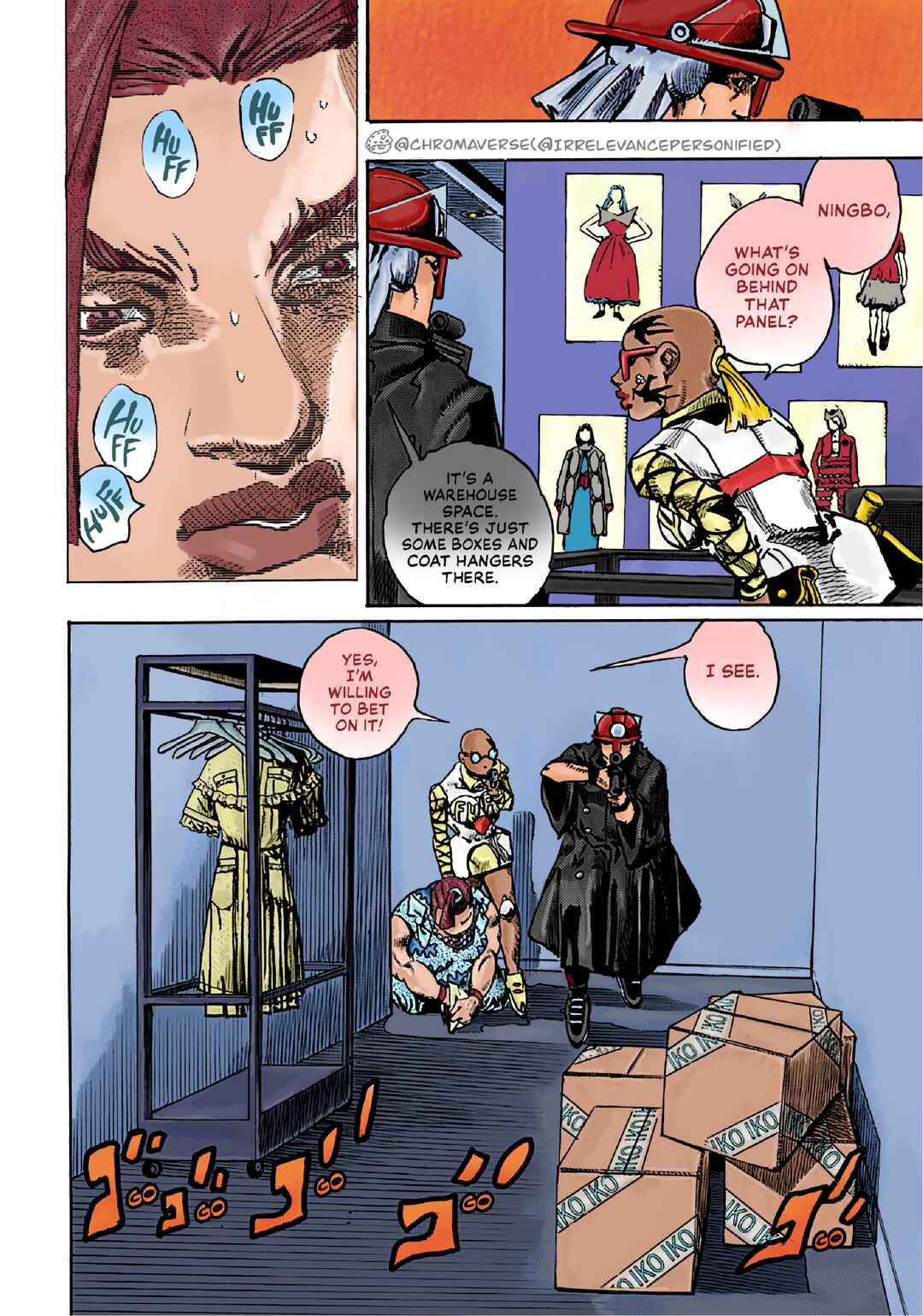JoJo's Bizarre Adventure Part 9 - The JOJOLands (Fan-Colored) Chapter 25 - Page 19