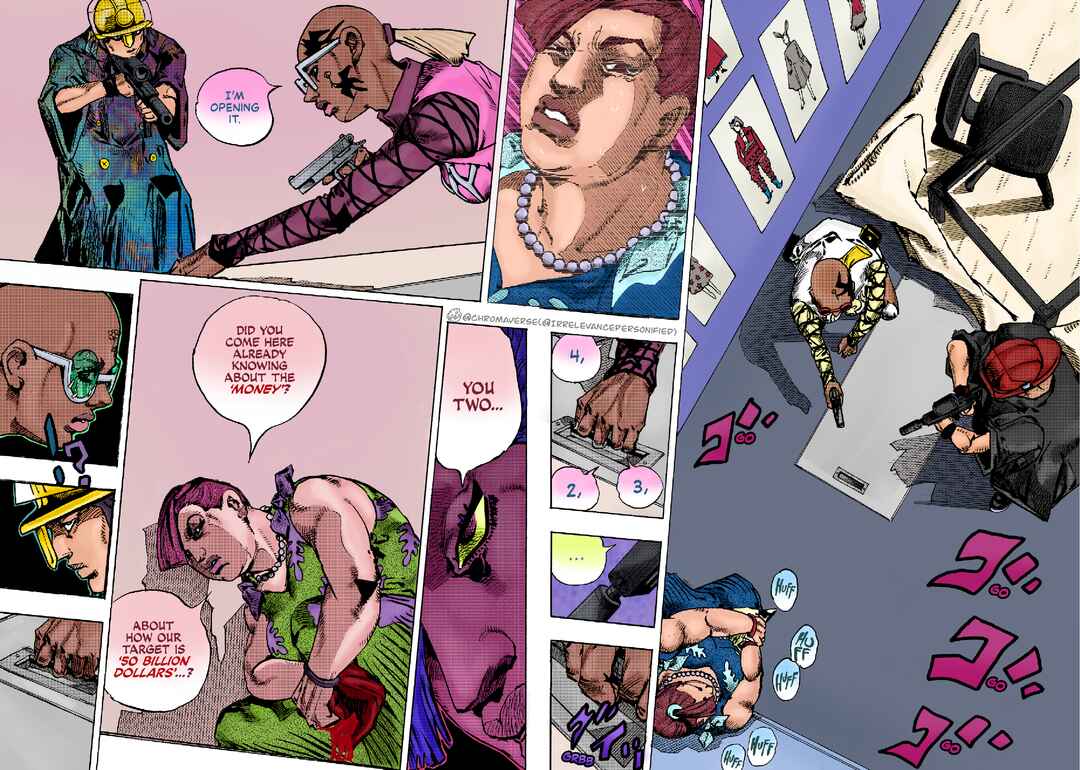 JoJo's Bizarre Adventure Part 9 - The JOJOLands (Fan-Colored) Chapter 25 - Page 23