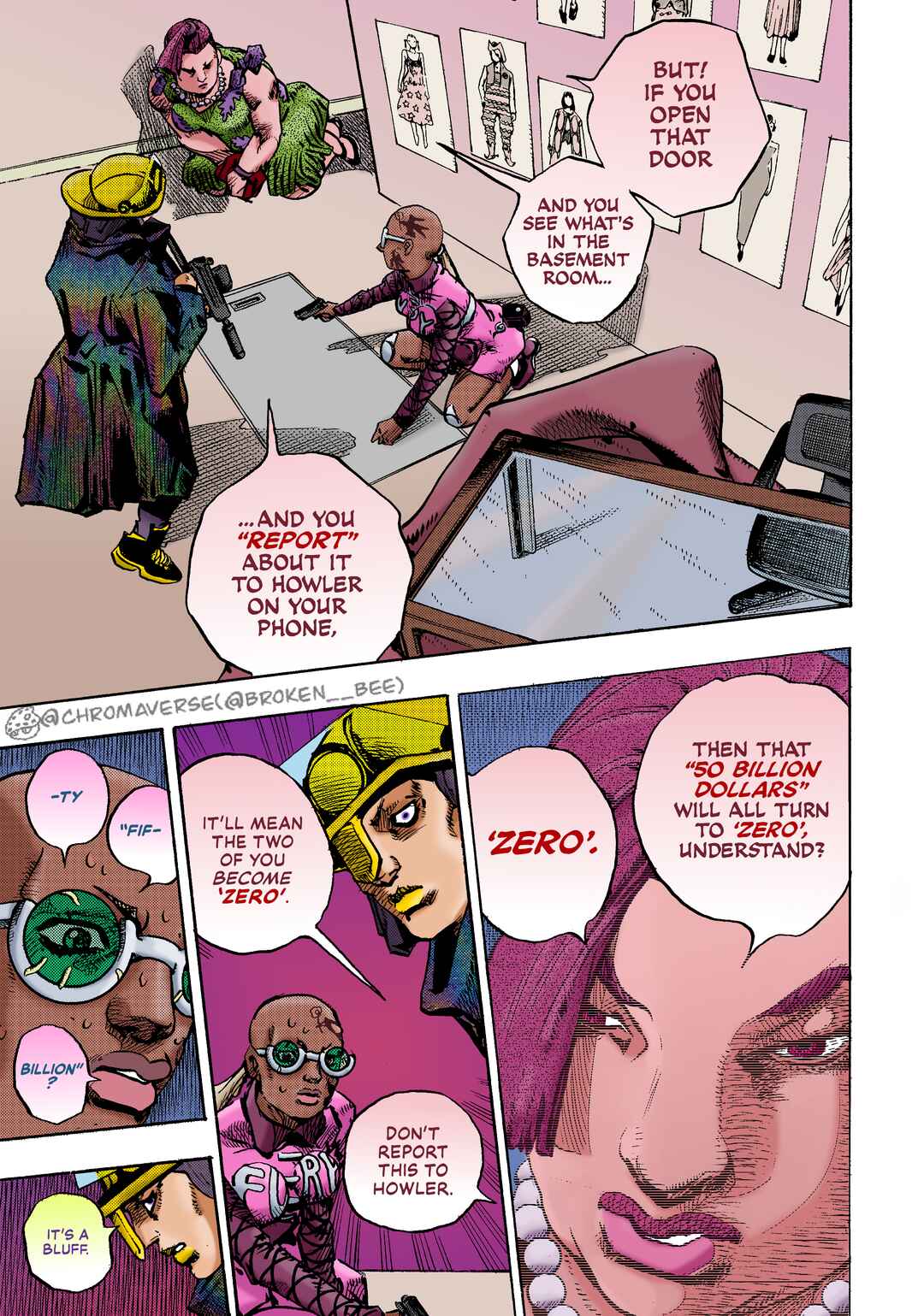 JoJo's Bizarre Adventure Part 9 - The JOJOLands (Fan-Colored) Chapter 25 - Page 25
