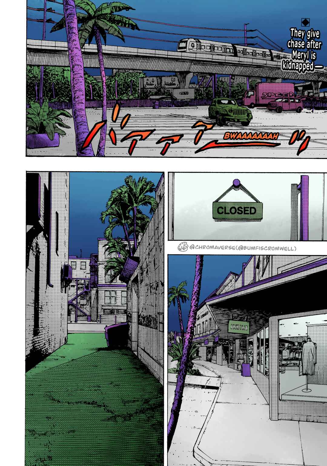JoJo's Bizarre Adventure Part 9 - The JOJOLands (Fan-Colored) Chapter 25 - Page 3