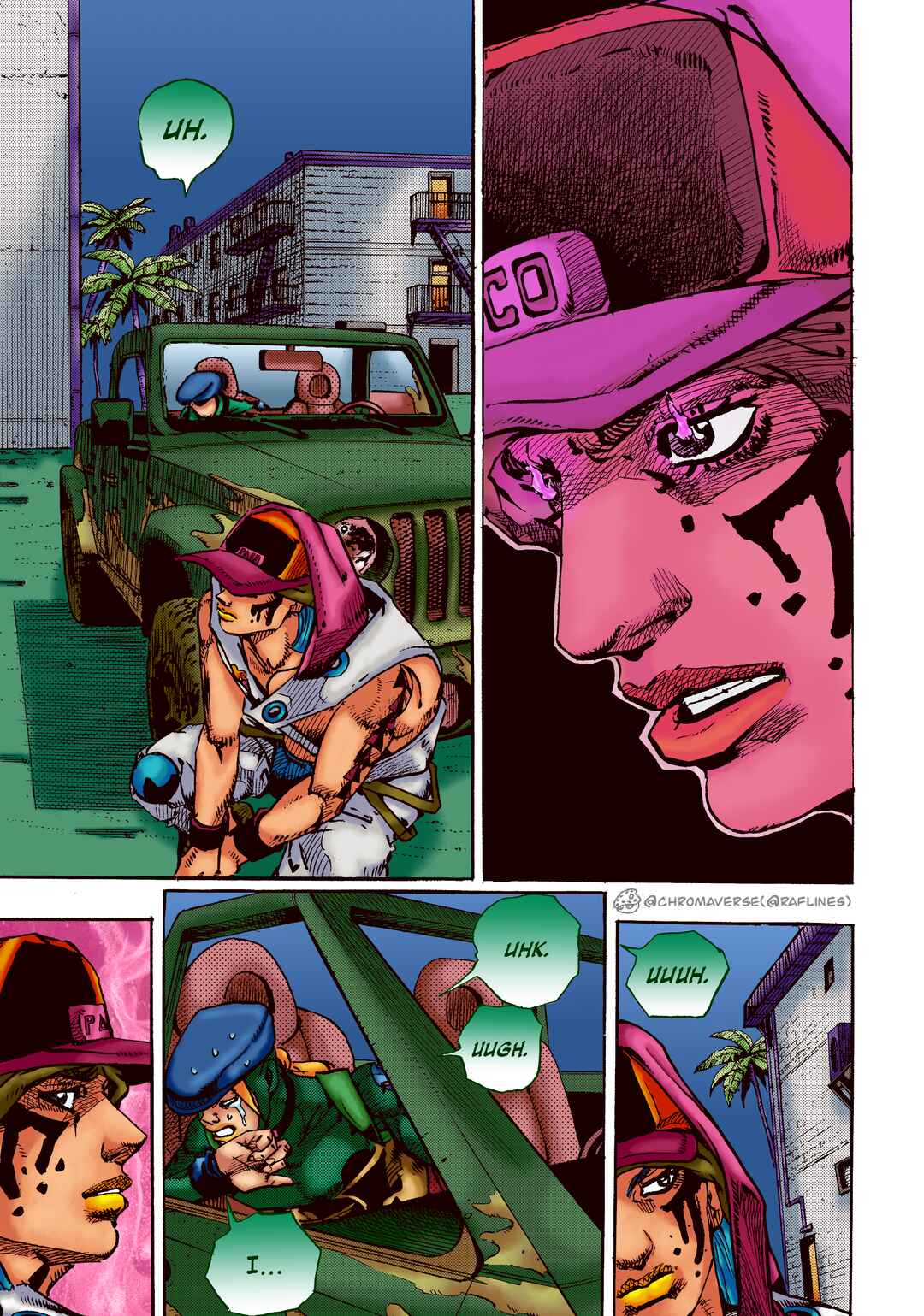 JoJo's Bizarre Adventure Part 9 - The JOJOLands (Fan-Colored) Chapter 25 - Page 4