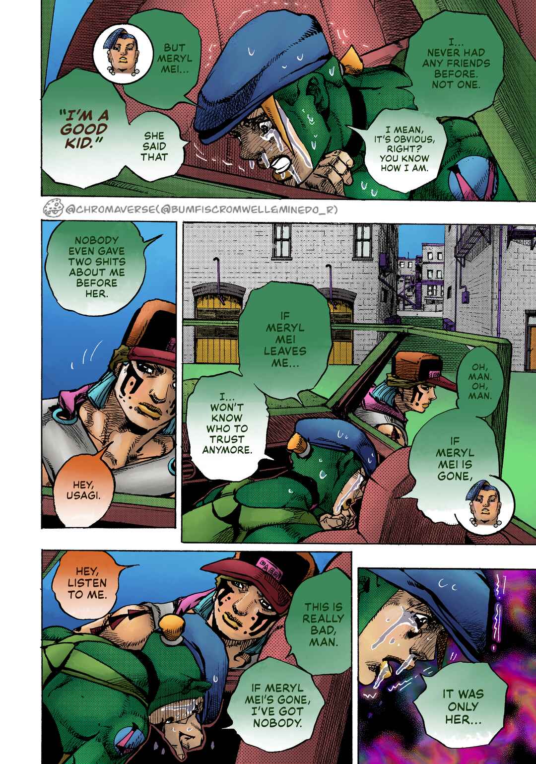 JoJo's Bizarre Adventure Part 9 - The JOJOLands (Fan-Colored) Chapter 25 - Page 5