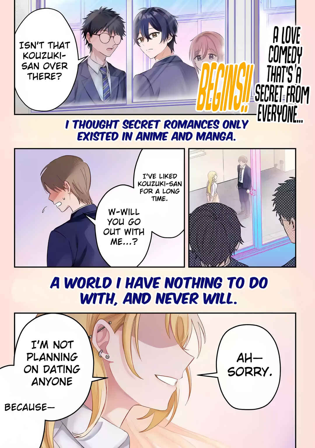 Class de Ichiban Kawaii Gal wo Ezuke shiteiru Hanashi Chapter 1 - Page 2