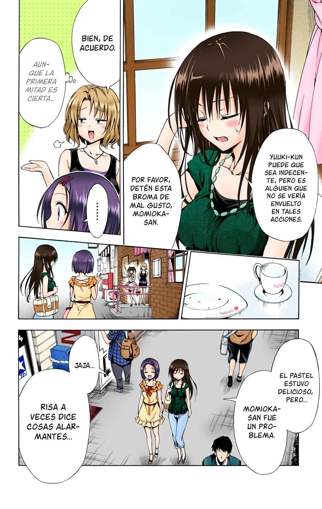 To Love Ru Darkness (Official Colored) Chapter 12.5 - Page 14