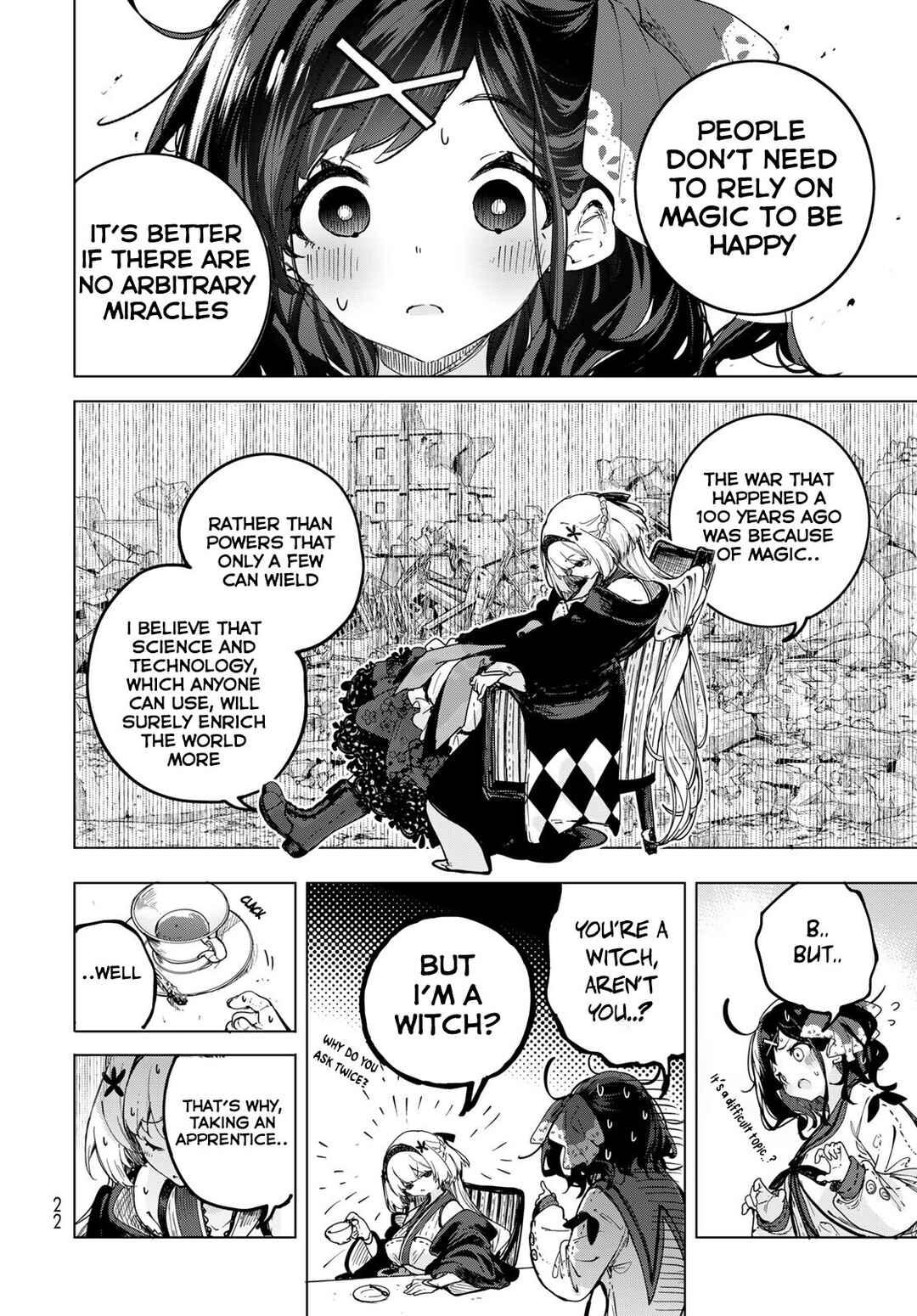 Majo no Hanaya-san Chapter 1 - Page 21