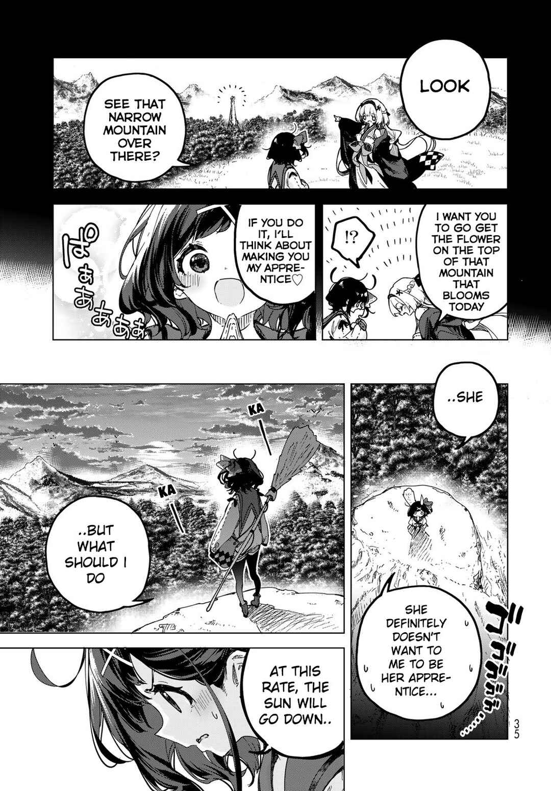 Majo no Hanaya-san Chapter 1 - Page 34
