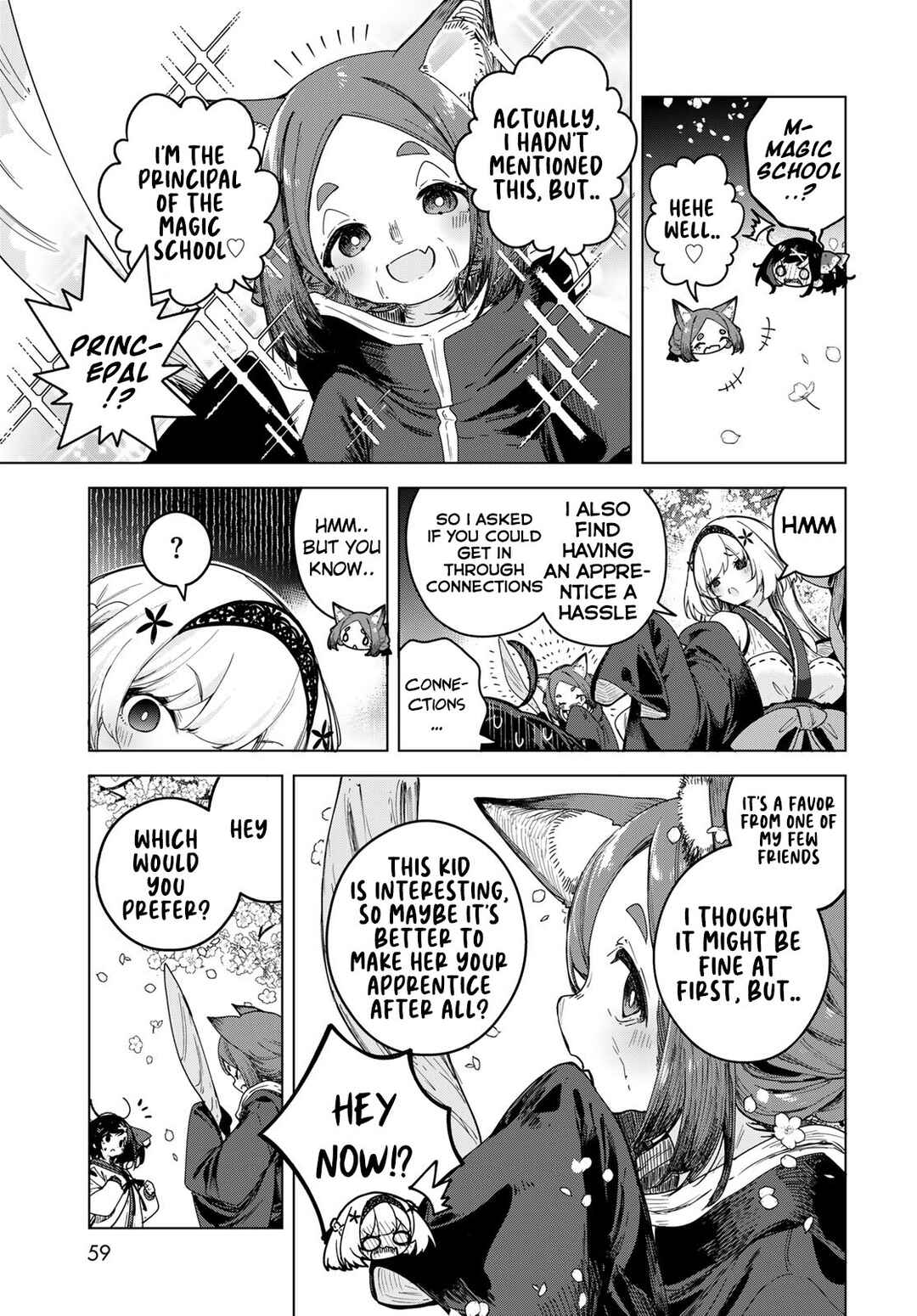 Majo no Hanaya-san Chapter 1 - Page 59