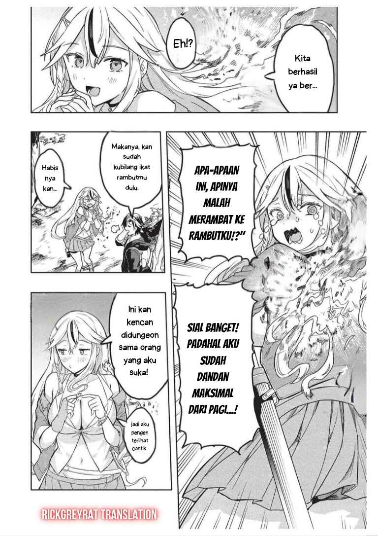 Gal to Dungeon to Shuukai Okure no Tansaku Eiyuutan ~Moto Legend Ima wa Wakeari tei Rank Tansakushana Ore ga, S-Kyuu Gal ni Natsukare Makutte Ikusei wo Makase Sareta~ Chapter 6 - Page 14