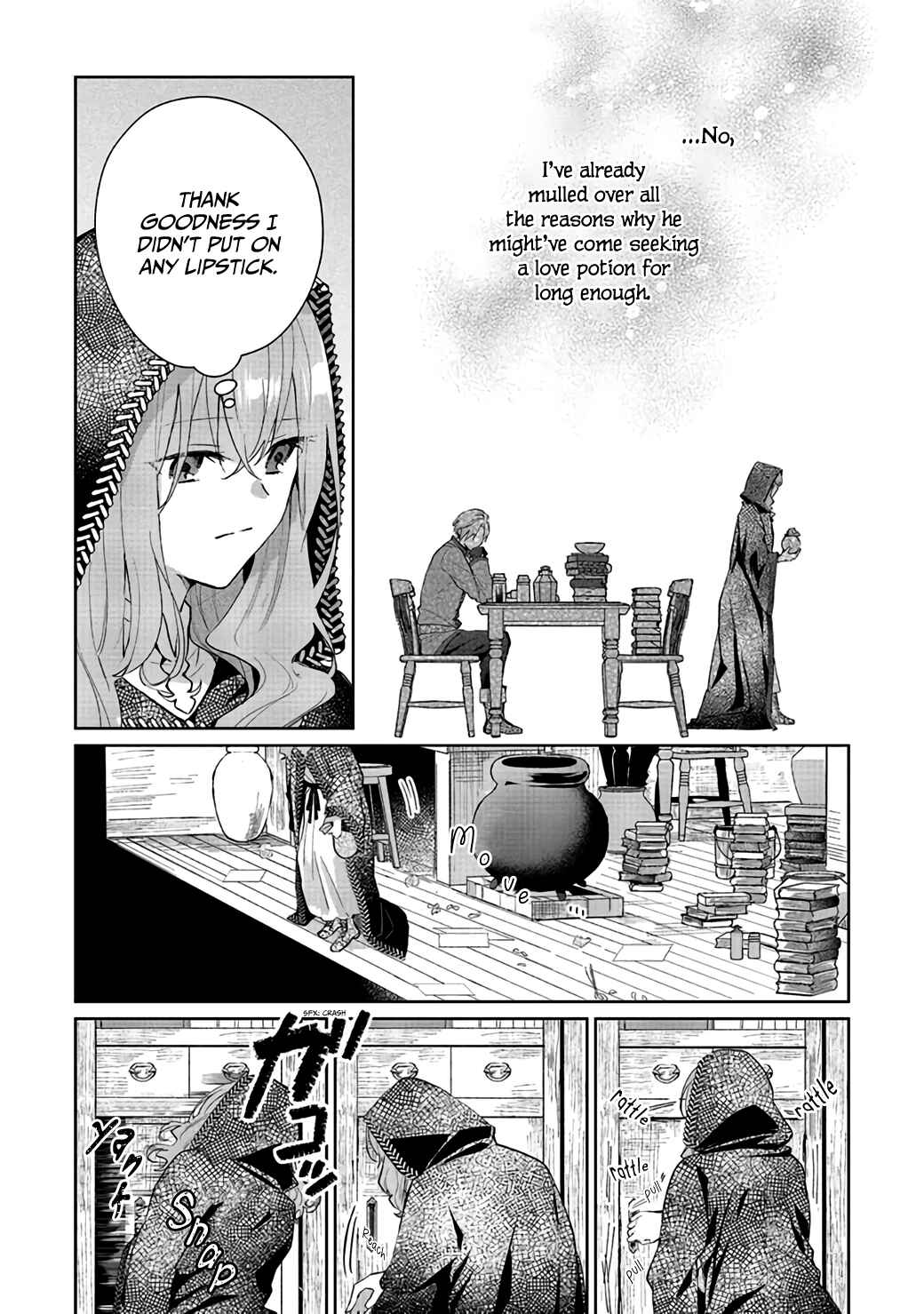 Doumo, Suki na hito ni Horegusuri wo Iraisareta Majo desu Chapter 3 - Page 25